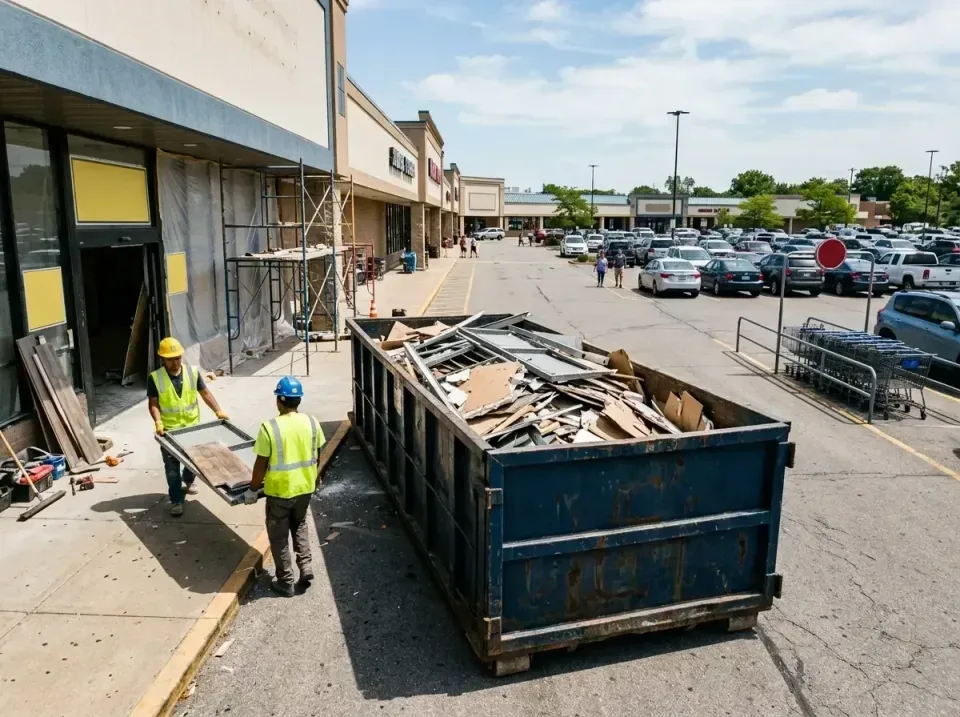 retail-store-renovation-debris-003 — frequently asked questions, Roll-off Dumpster Rentals in Ionia, MI